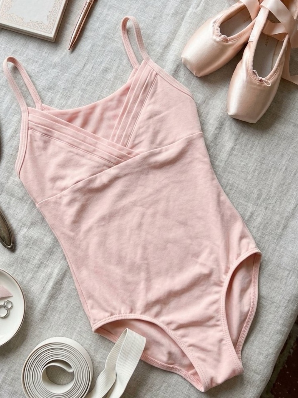 Cat & Jack Girl’s Pink Ballet Leotard - Soft Tank Style size 10/12
